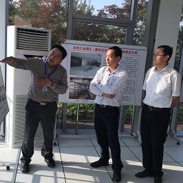 庄闲和网址陪同江苏省住建厅副厅长陈浩东考察桑田岛综合管廊