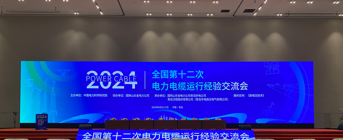 庄闲和网址科技参加2024年全国第十二次电力电缆运行经验交流会